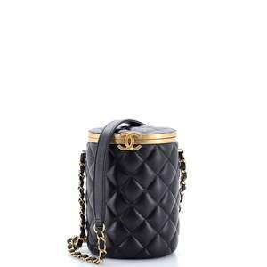 Chanel Crown Box Vanity Bag Quilted #205144C36B